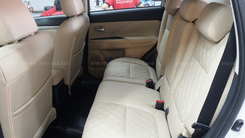 Bọc ghế da công nghiệp ô tô Mitsubishi Outlander: Cao cấp, Form mẫu chuẩn, mẫu mới nhất